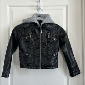 Joujou nornor vegan leather jacket size small (7/8)